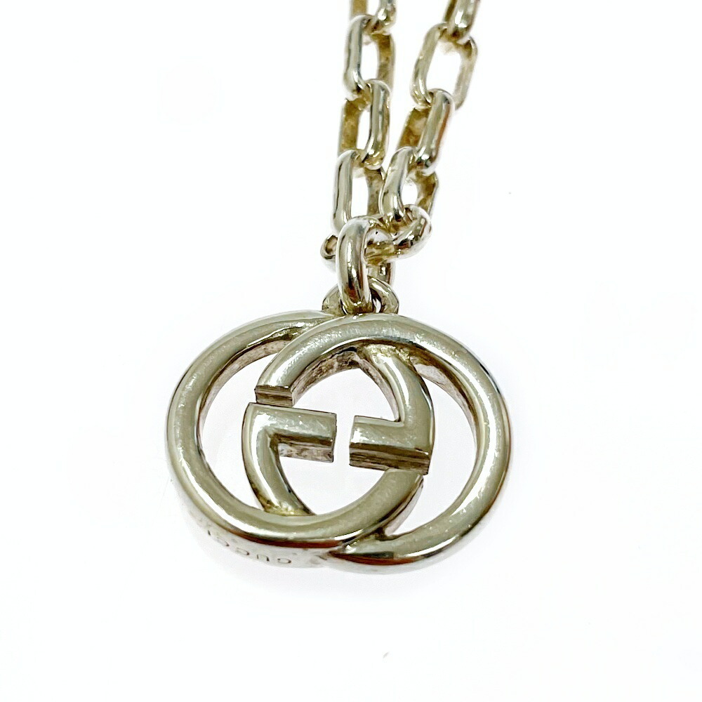 Gucci Silver Interlocking Bracelet - image 4